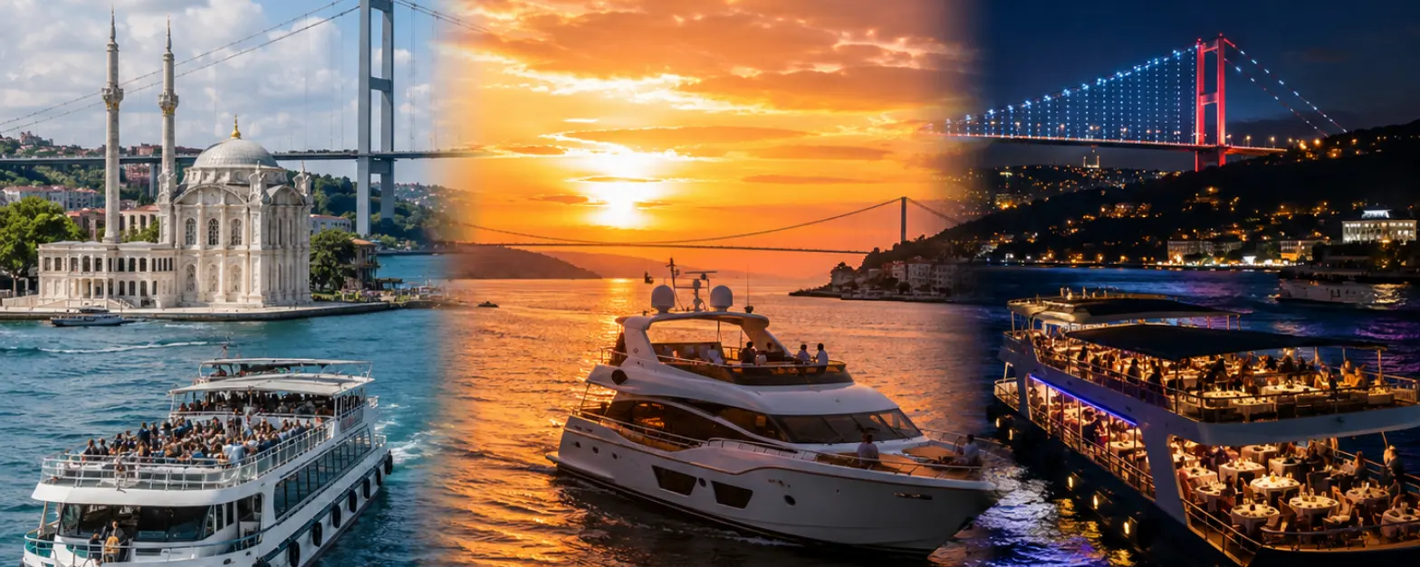 Which Bosphorus Cruise Should You Choose? Sightseeing Vs Sunset Vs Dinner Cruise